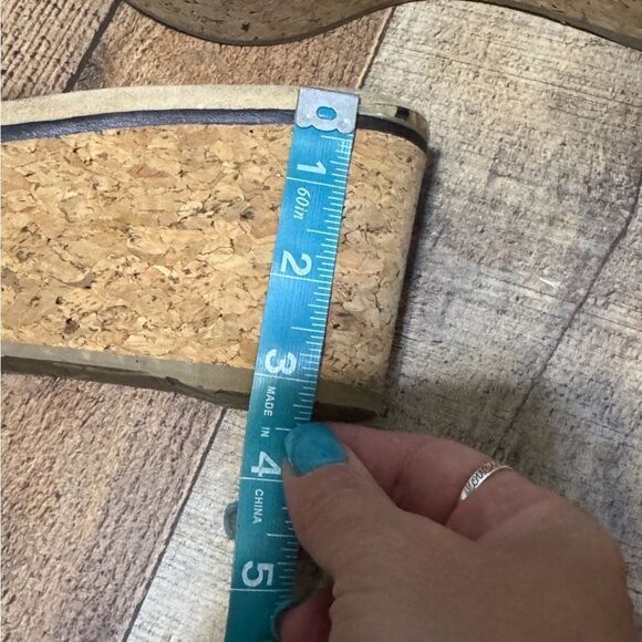 Jimmy choo suede cork wedges 39.5 - Picture 15 of 15